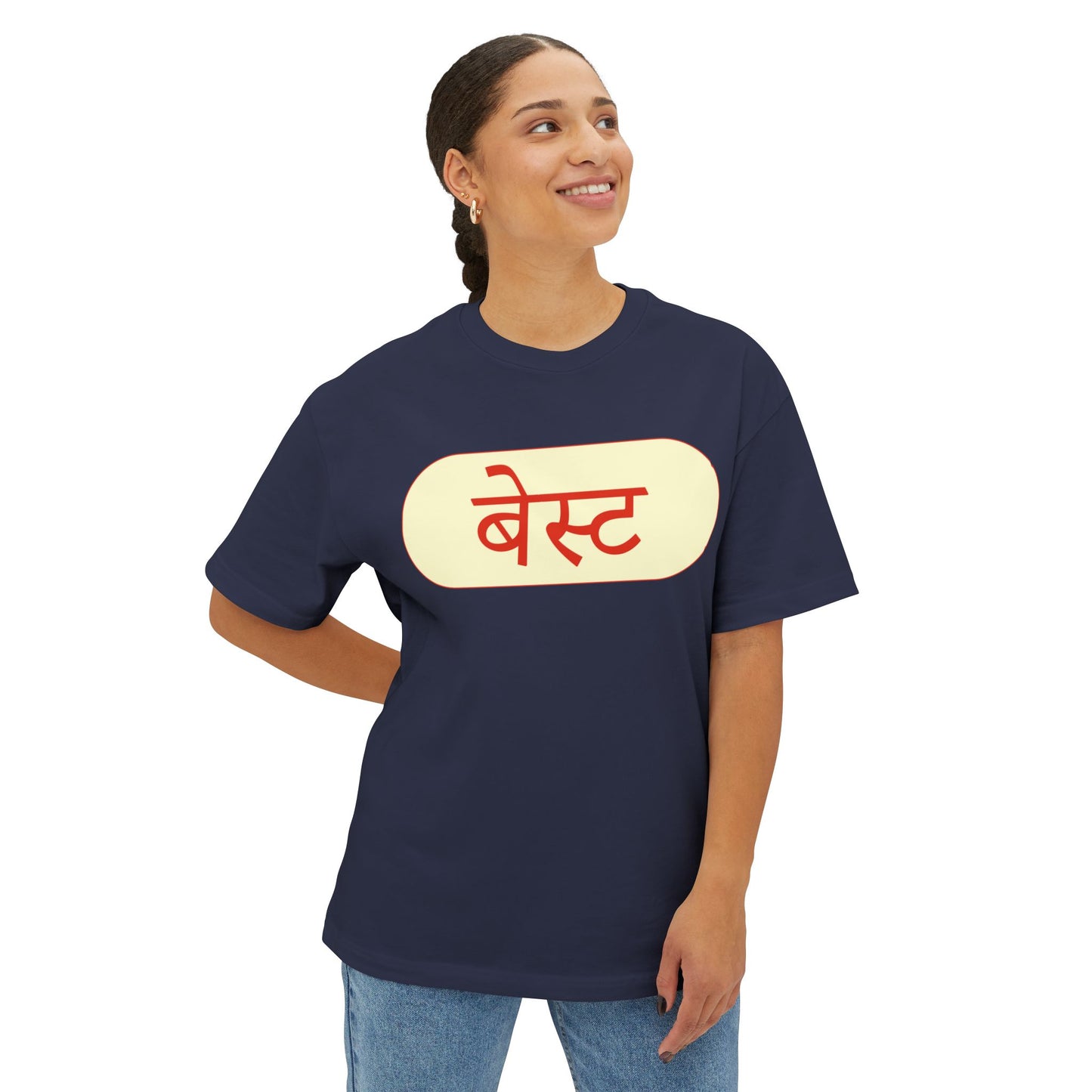 Mumbai BEST Bus Oversized Tee