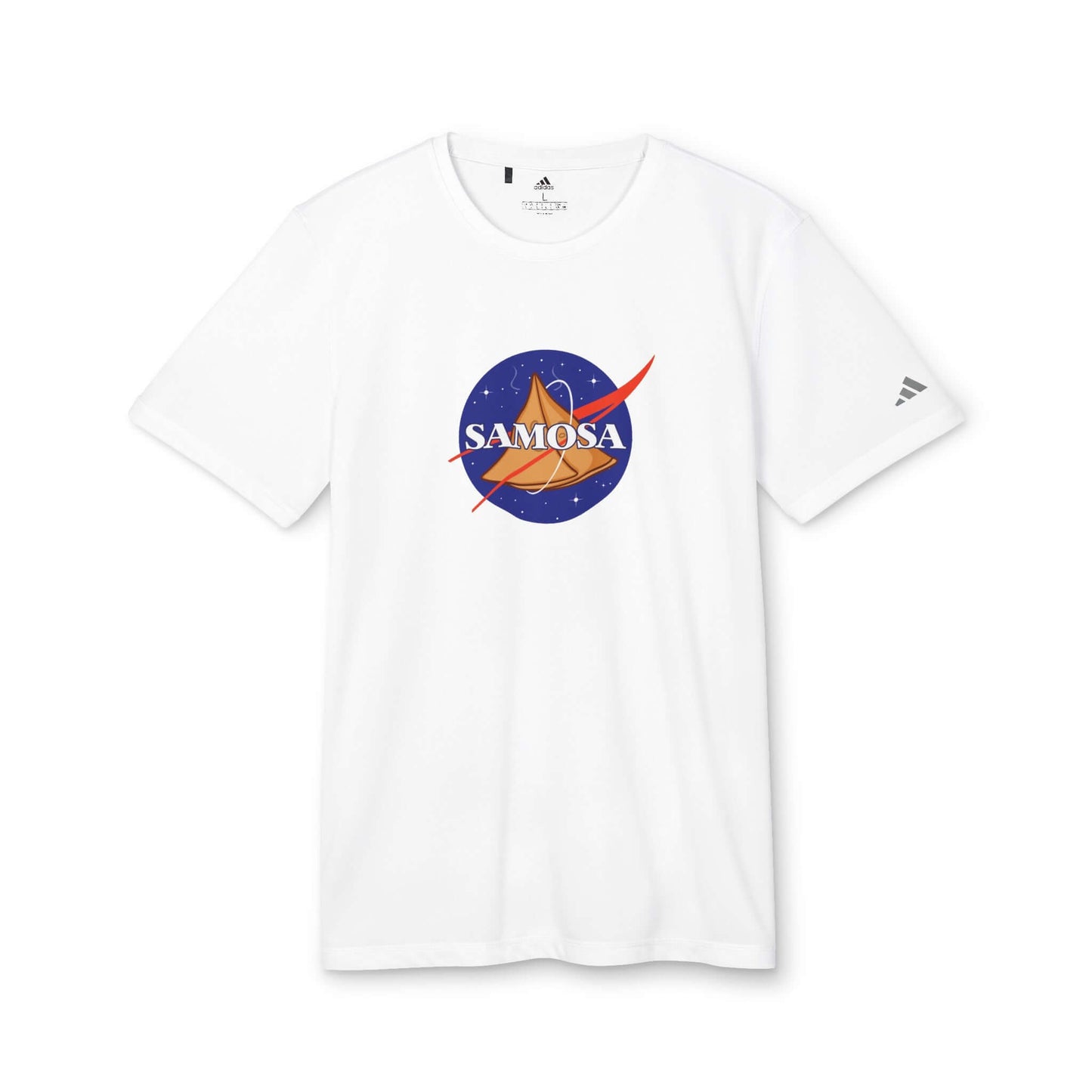 Samosa adidas® Unisex Sport T-shirt - Currycature 🇺🇸