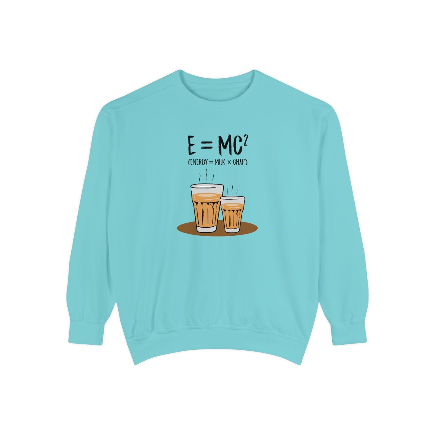 Energy = Chai Unisex Garment-Dyed Sweatshirt
