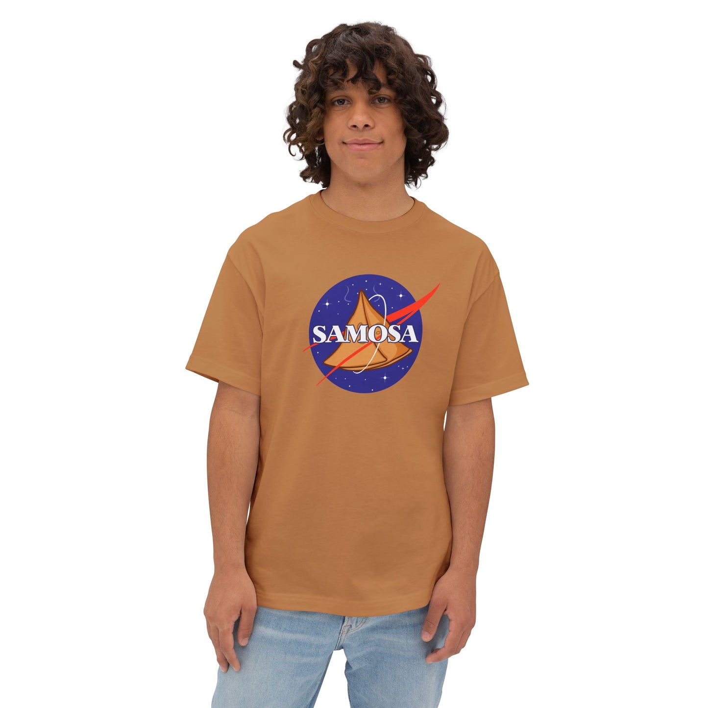 Nasa-Samosa Oversized Tee