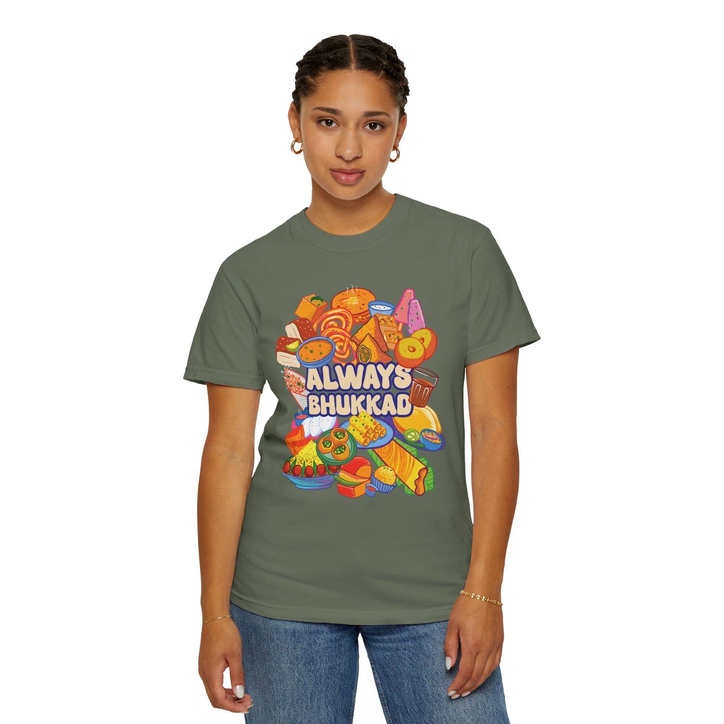 Always Bhukkad unisex graphic tee