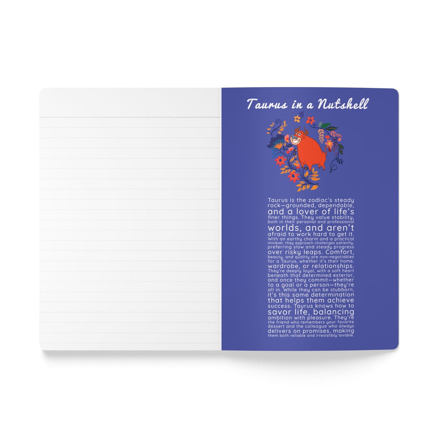 TAURUS Softcover Journal