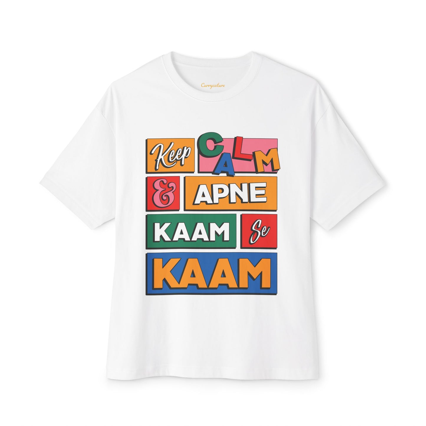 Keep Calm Oversized Tee