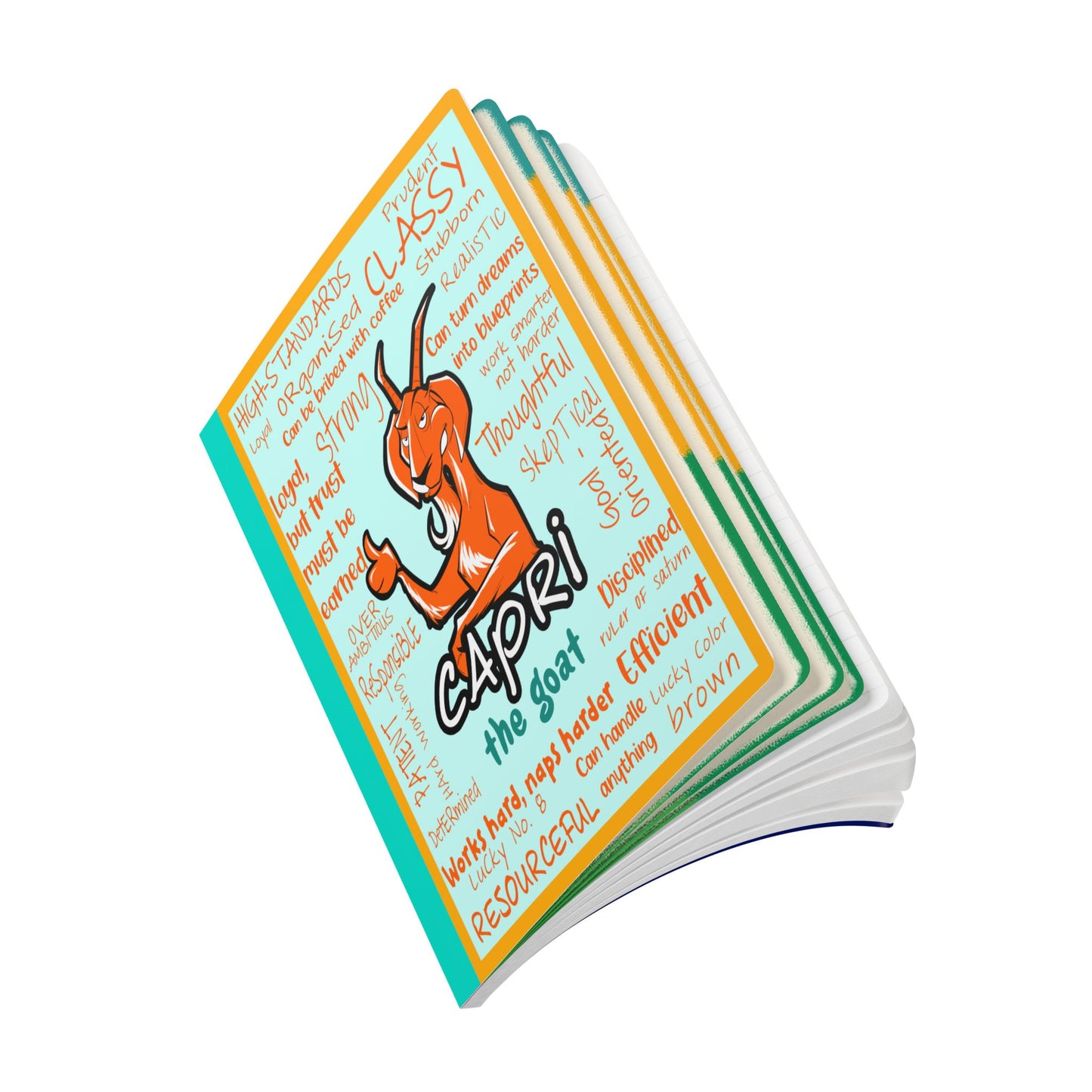 Capricorn Softcover Journal