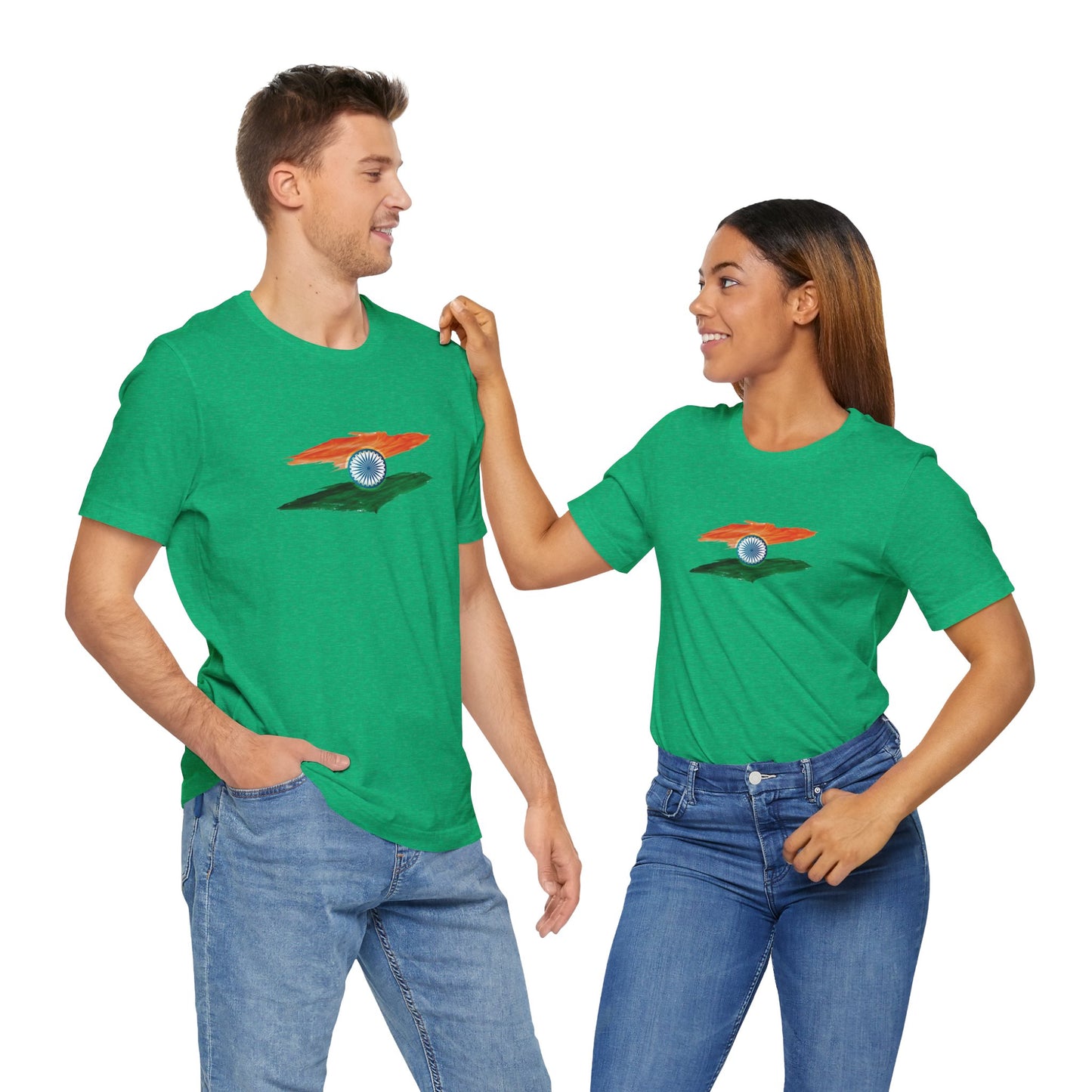 Tricolor Graphic T-shirt