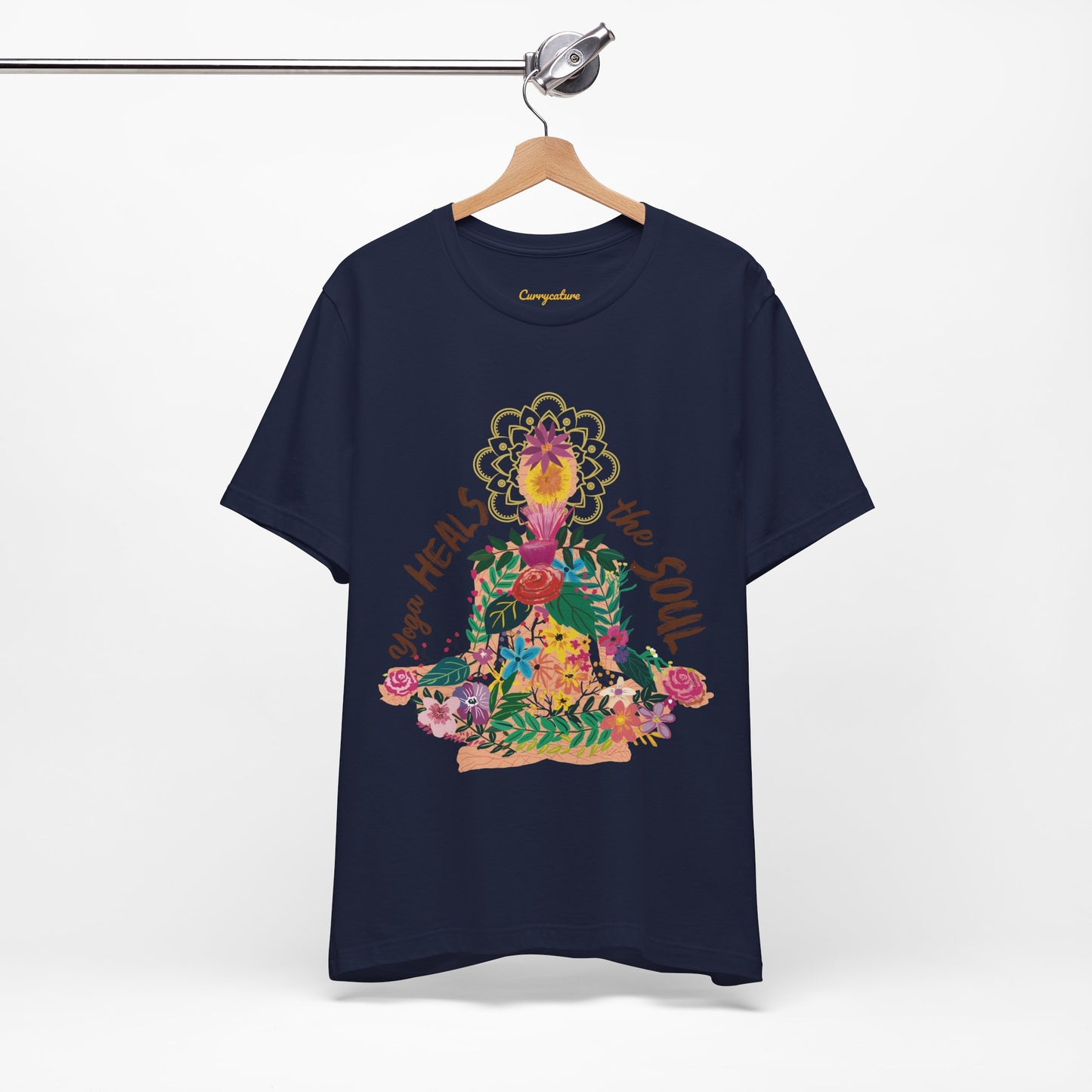 Yoga Heals The Soul Graphic T-shirt