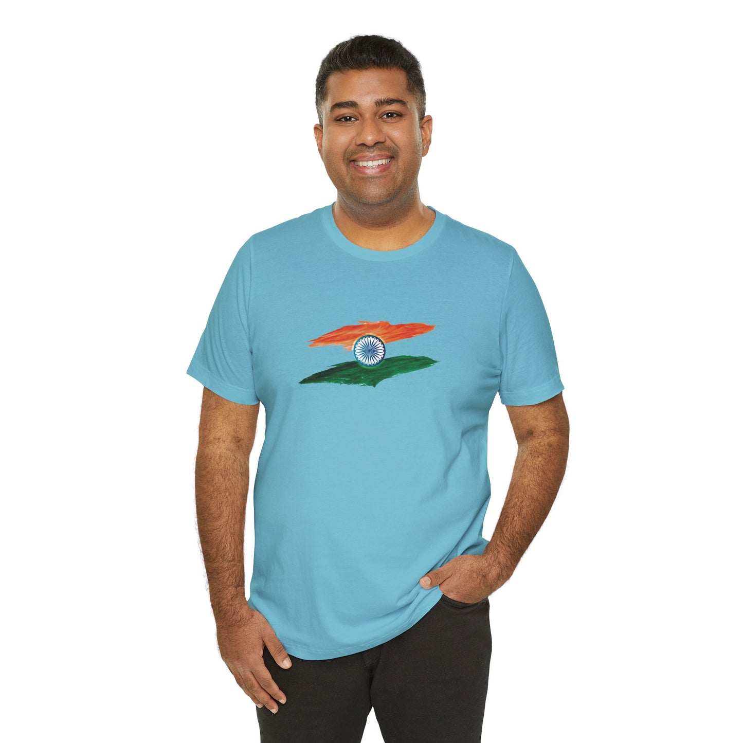 Tricolor Graphic T-shirt