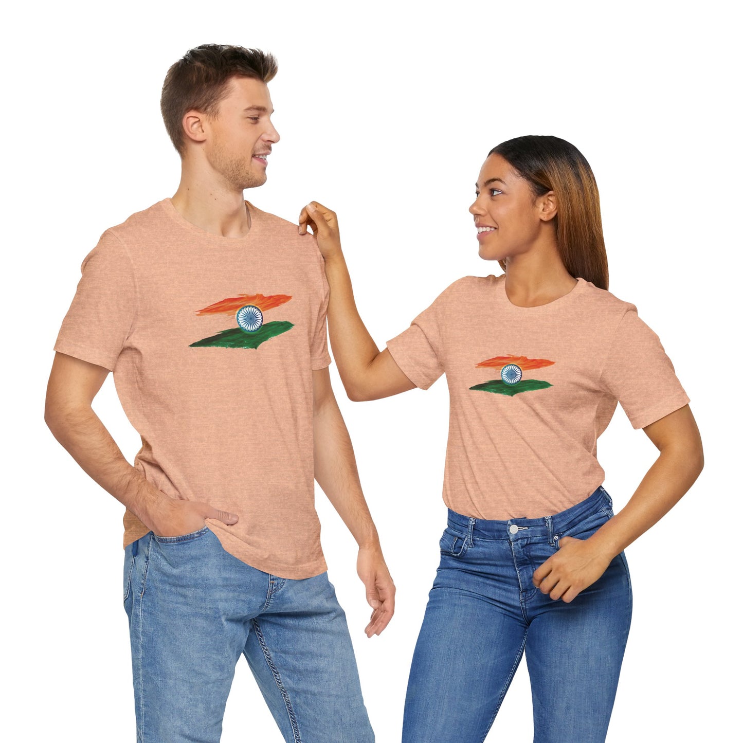Tricolor Graphic T-shirt