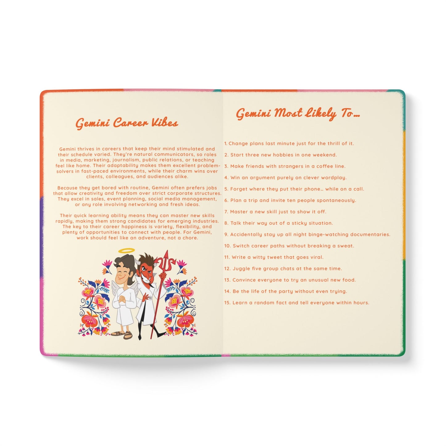 GEMINI Softcover Journal