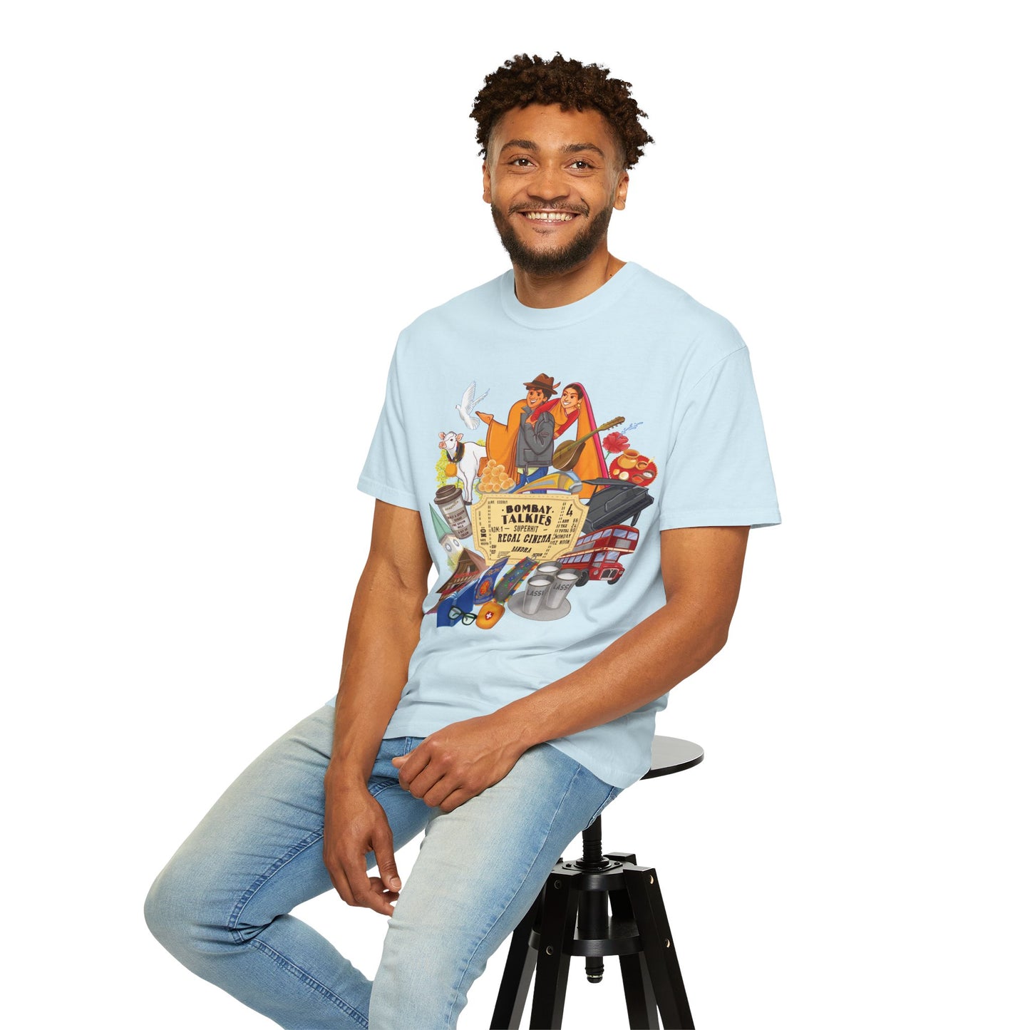 DDLJ graphic tee