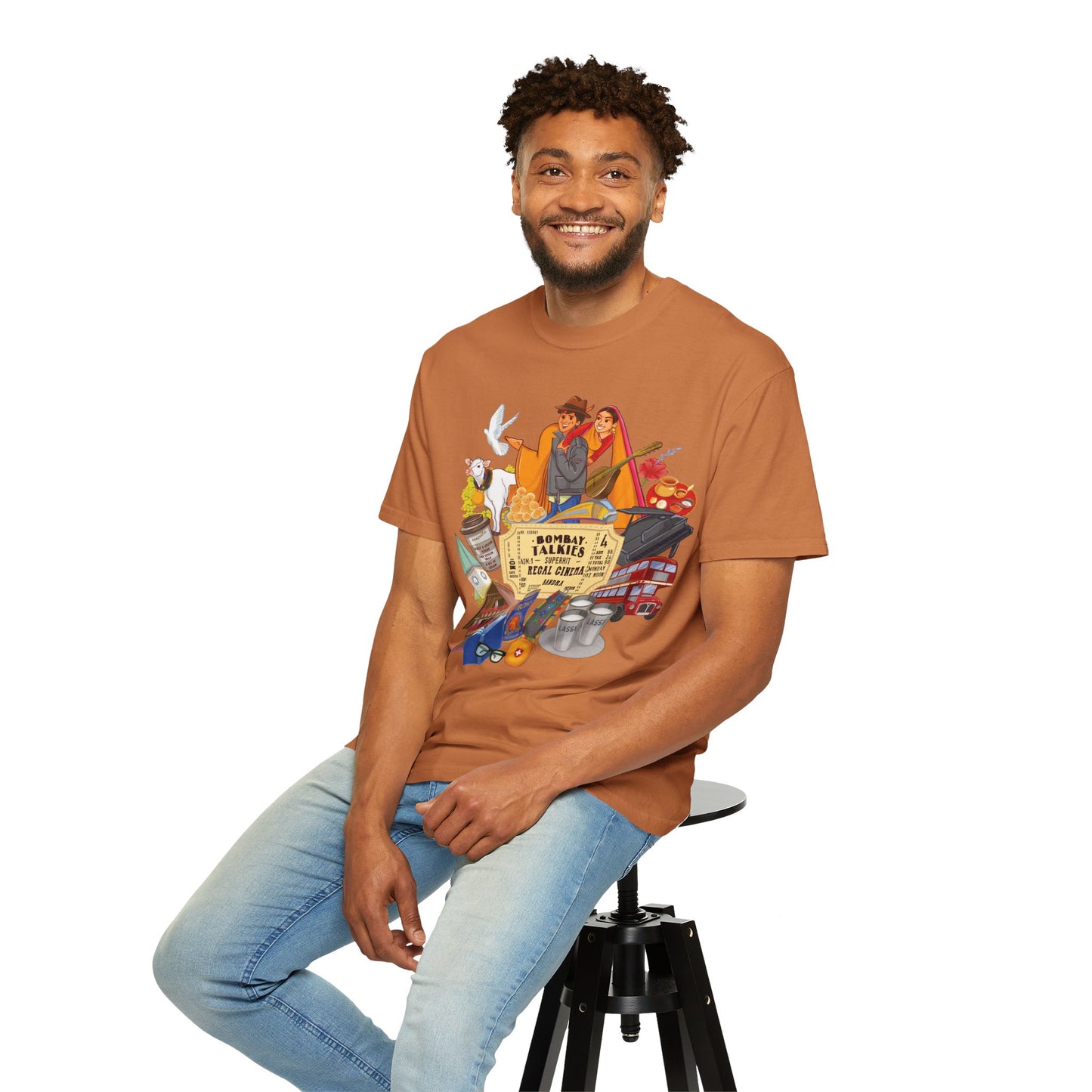 DDLJ graphic tee