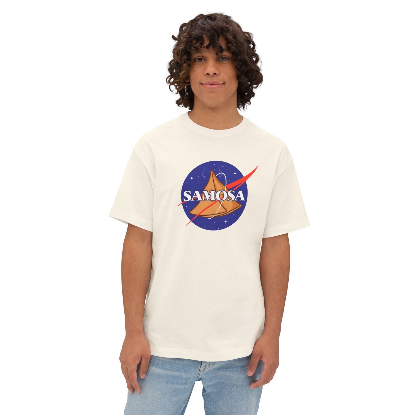 Nasa-Samosa Oversized Tee