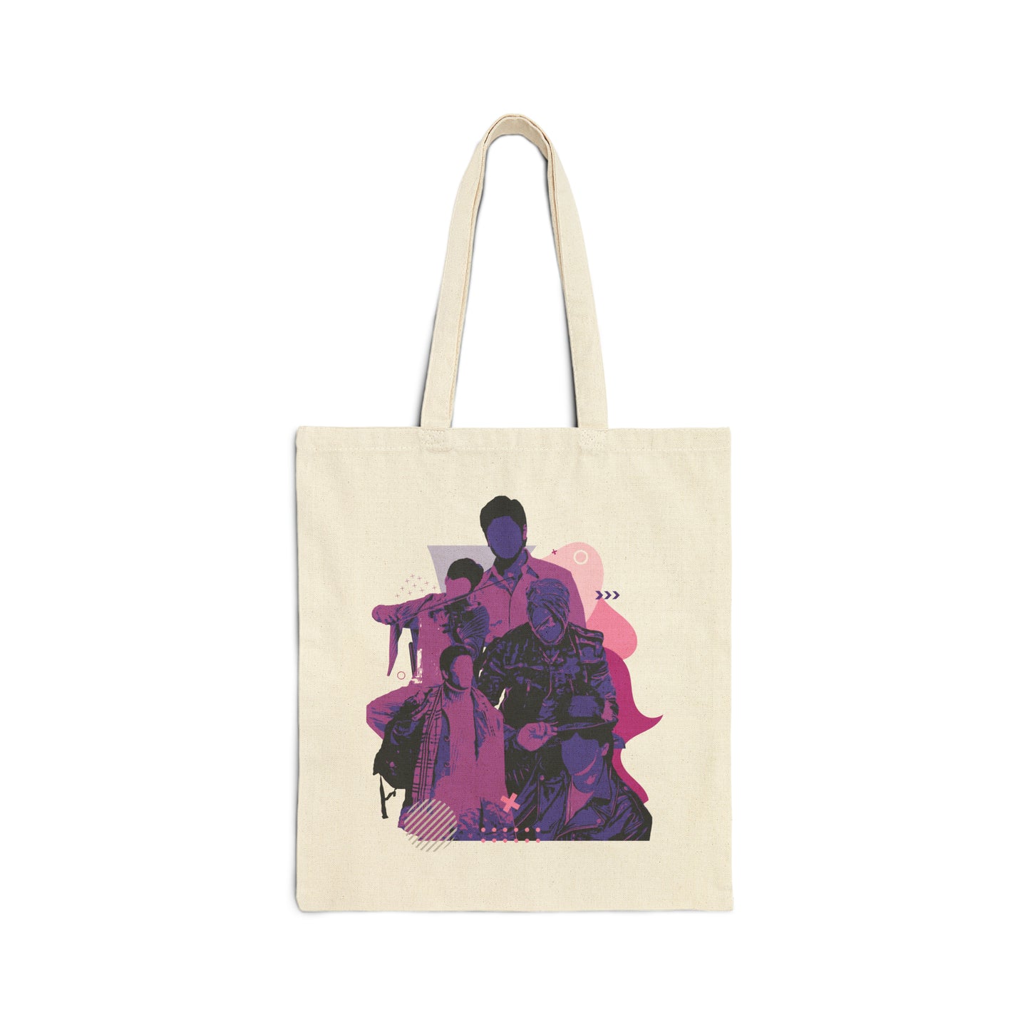 SRK Collage Canvas Tote Bag - Currycature 🇺🇸