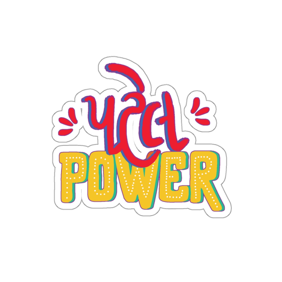 Patel Power Die-Cut Sticker
