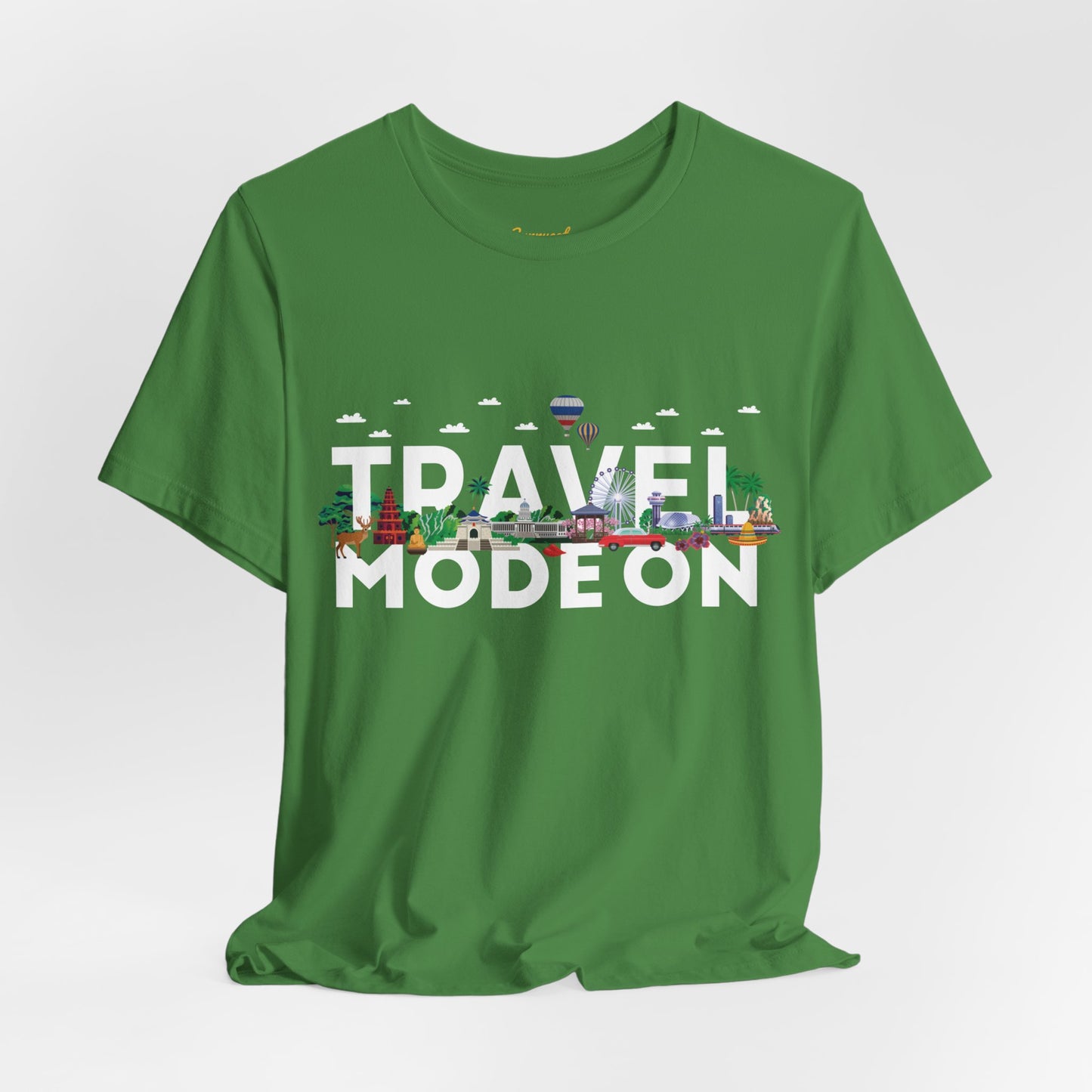 Travel Mode On Graphic T-shirt - Currycature 🇺🇸