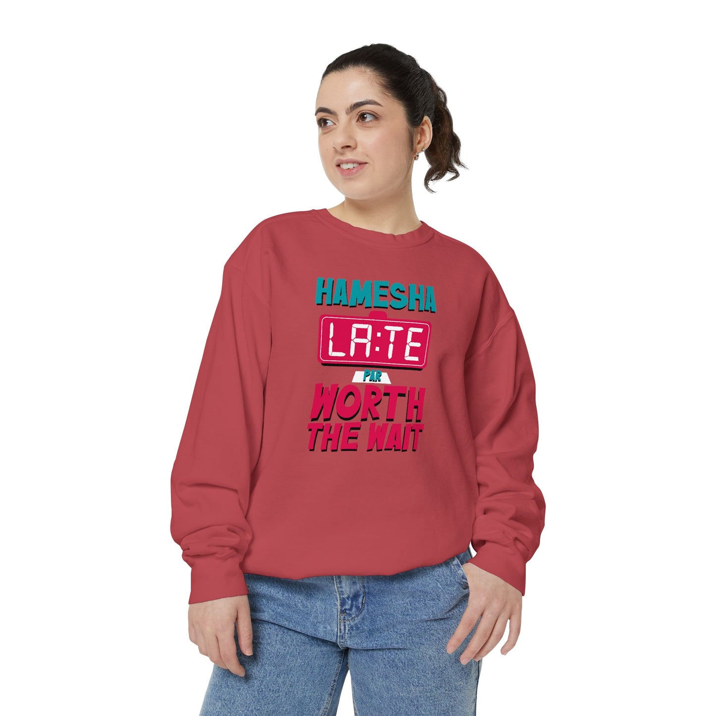 Hamesha Late Garment-Dyed Sweatshirt