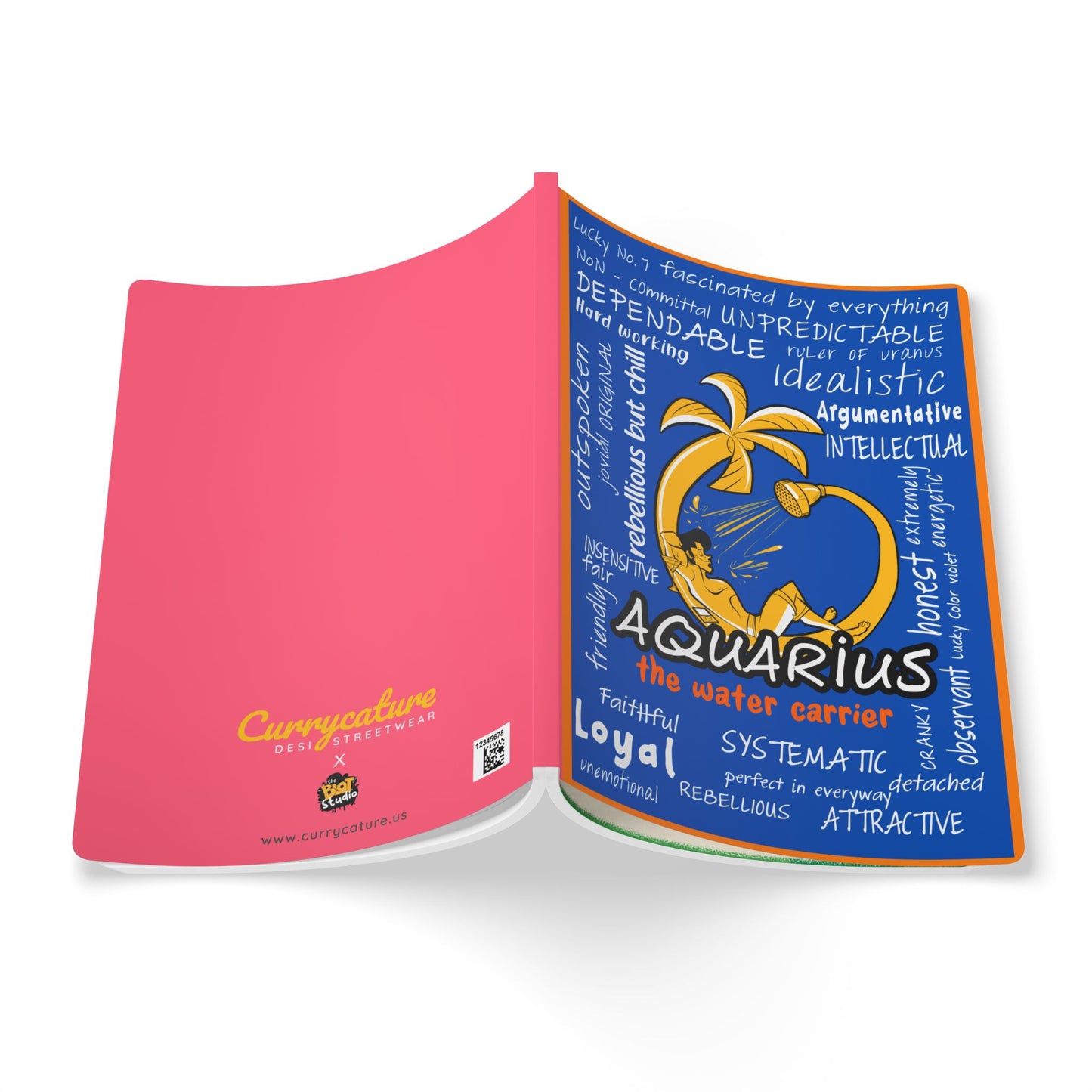 Aquarius Softcover Journal
