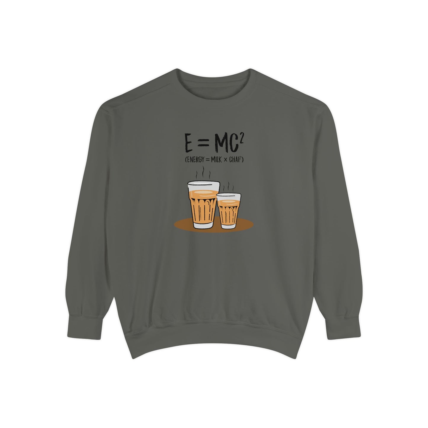 Energy = Chai Unisex Garment-Dyed Sweatshirt