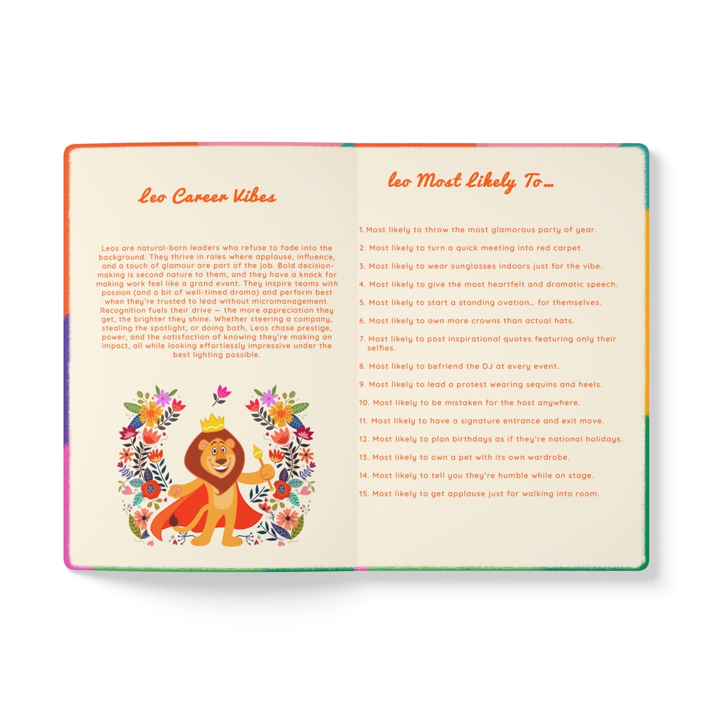 Leo Softcover Journal