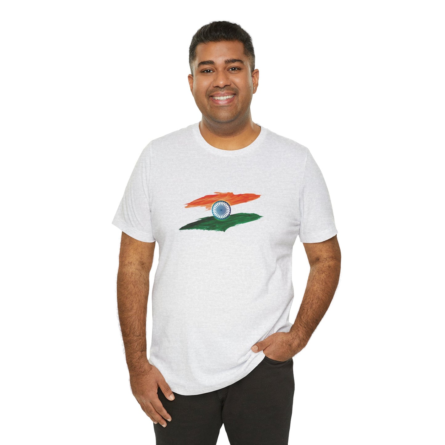 Tricolor Graphic T-shirt