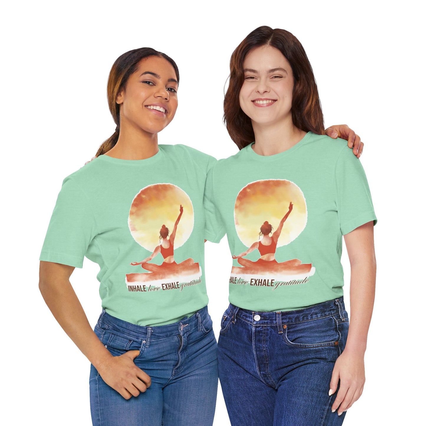 Inhale Love Graphic T-shirt