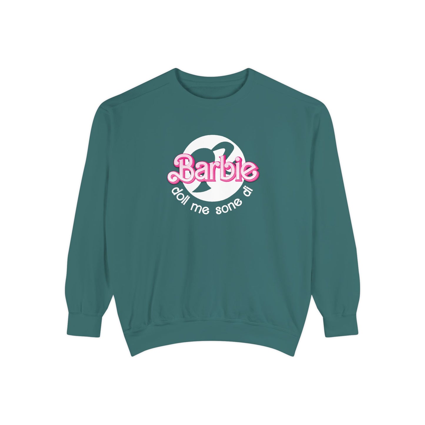 Barbie Doll Garment-Dyed Sweatshirt