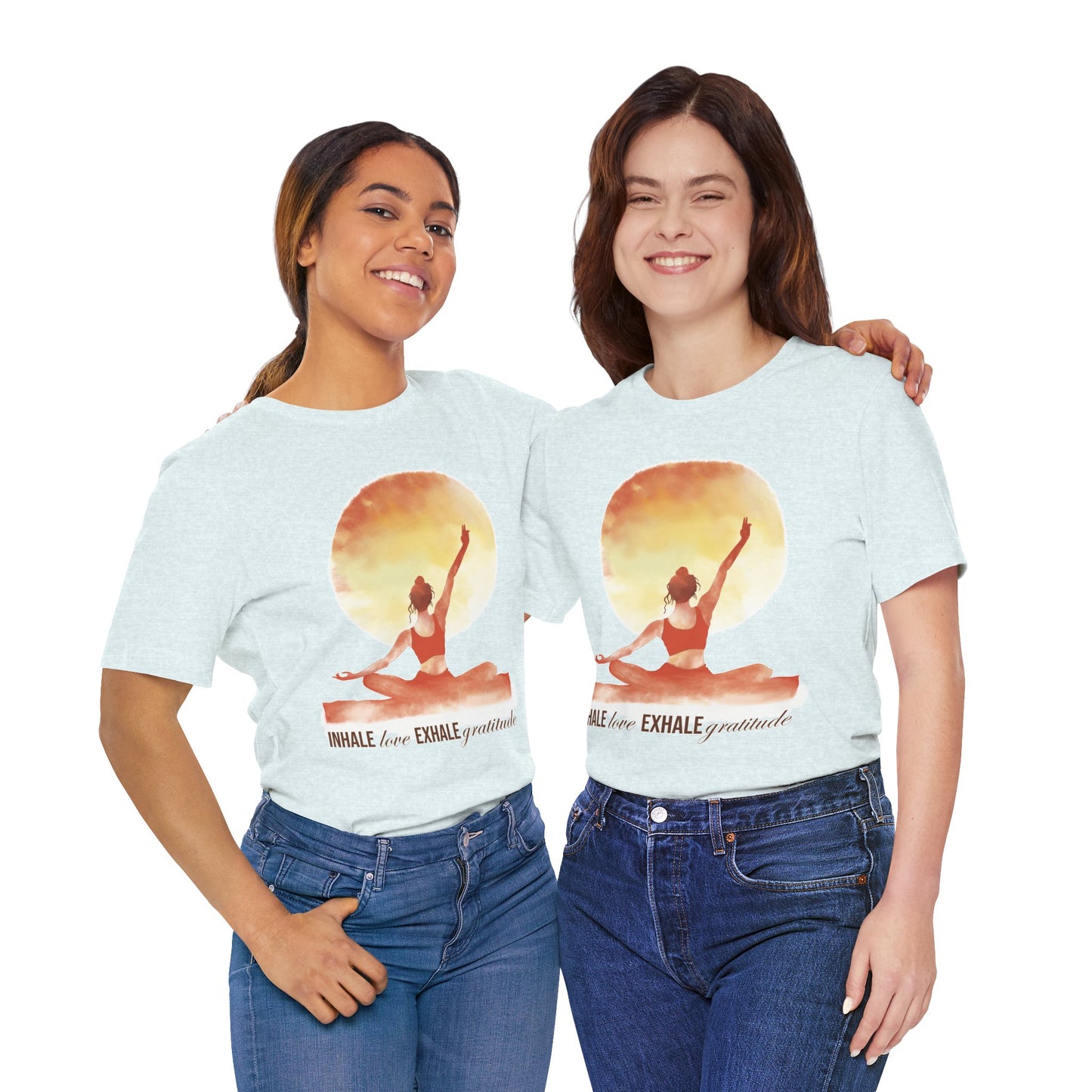 Inhale Love Graphic T-shirt
