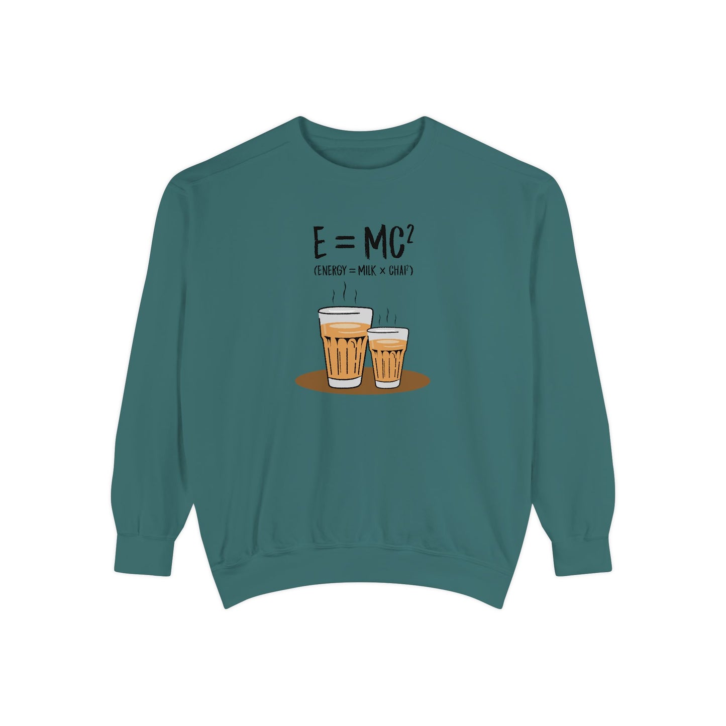 Energy = Chai Unisex Garment-Dyed Sweatshirt