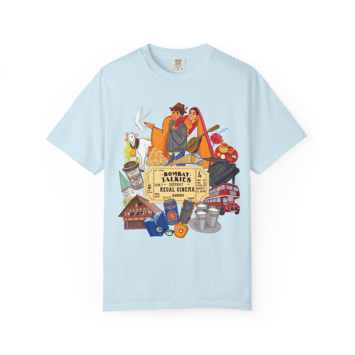 DDLJ graphic tee