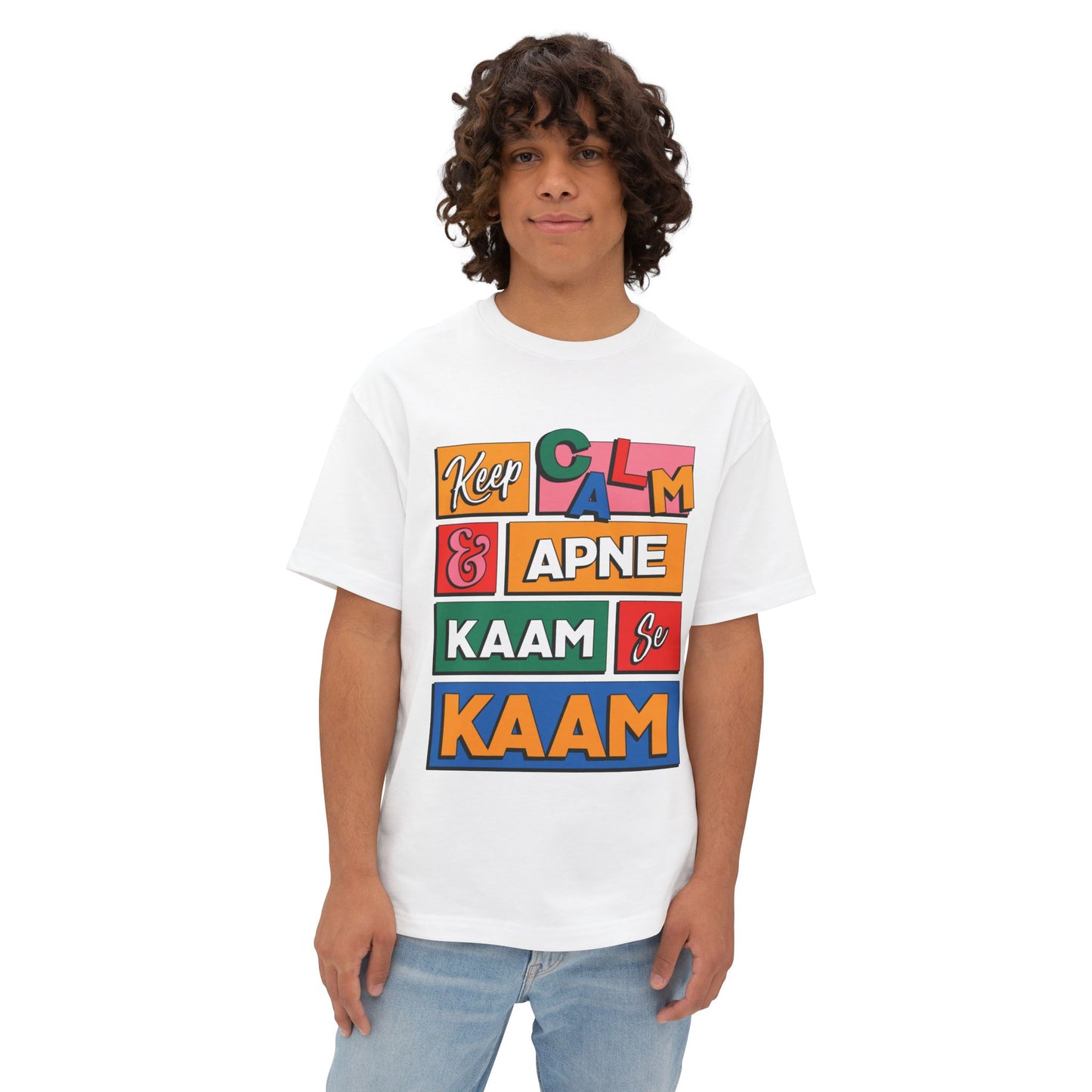 Keep Calm Oversized Tee