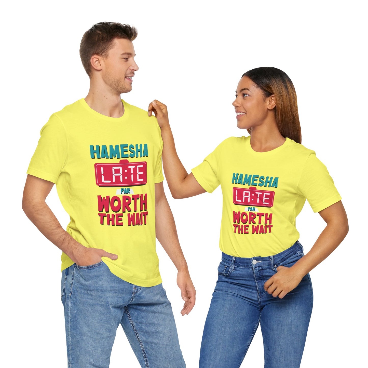 Hamesha Late Graphic T-shirt