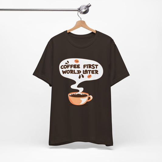 Coffee First Graphic Tee