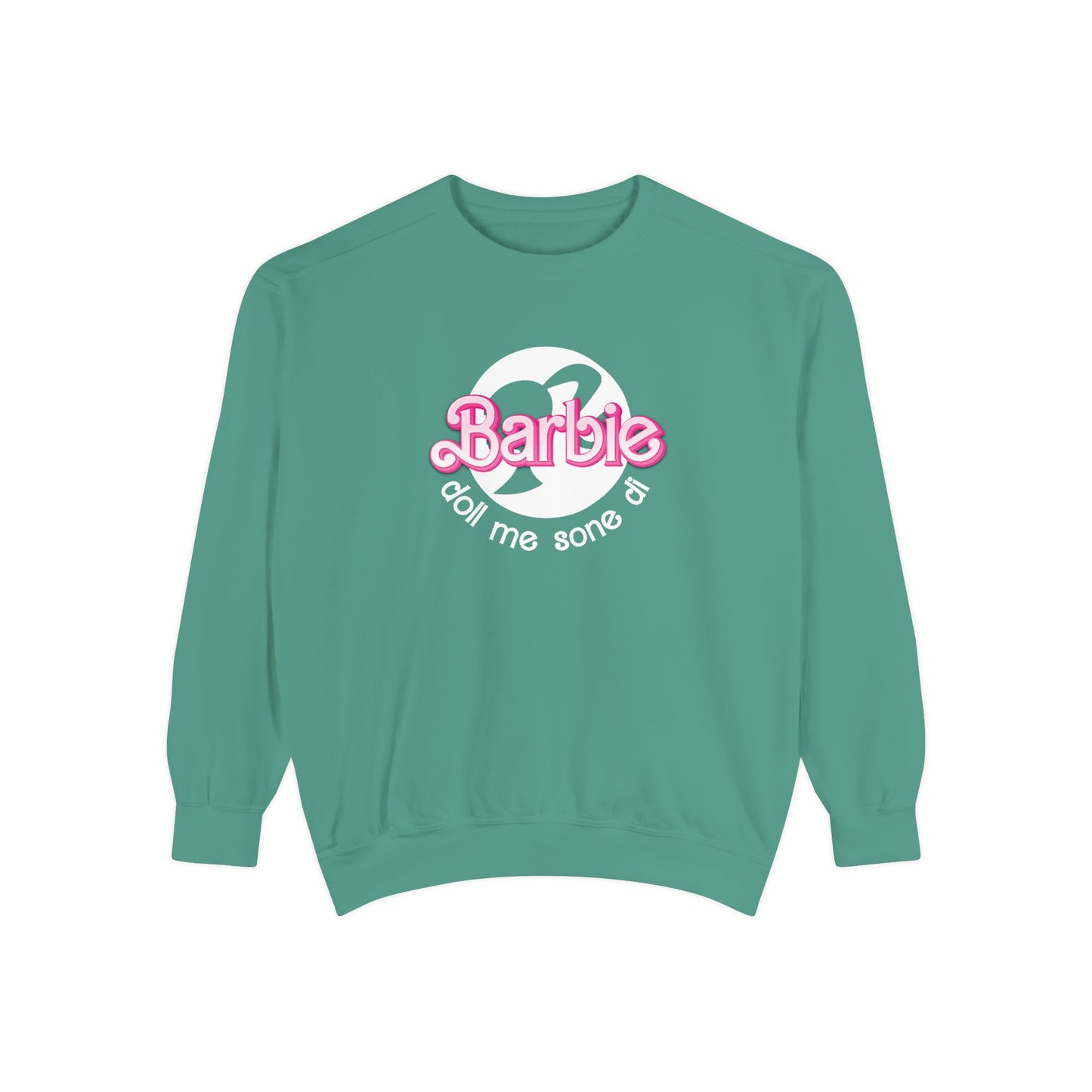 Barbie Doll Garment-Dyed Sweatshirt