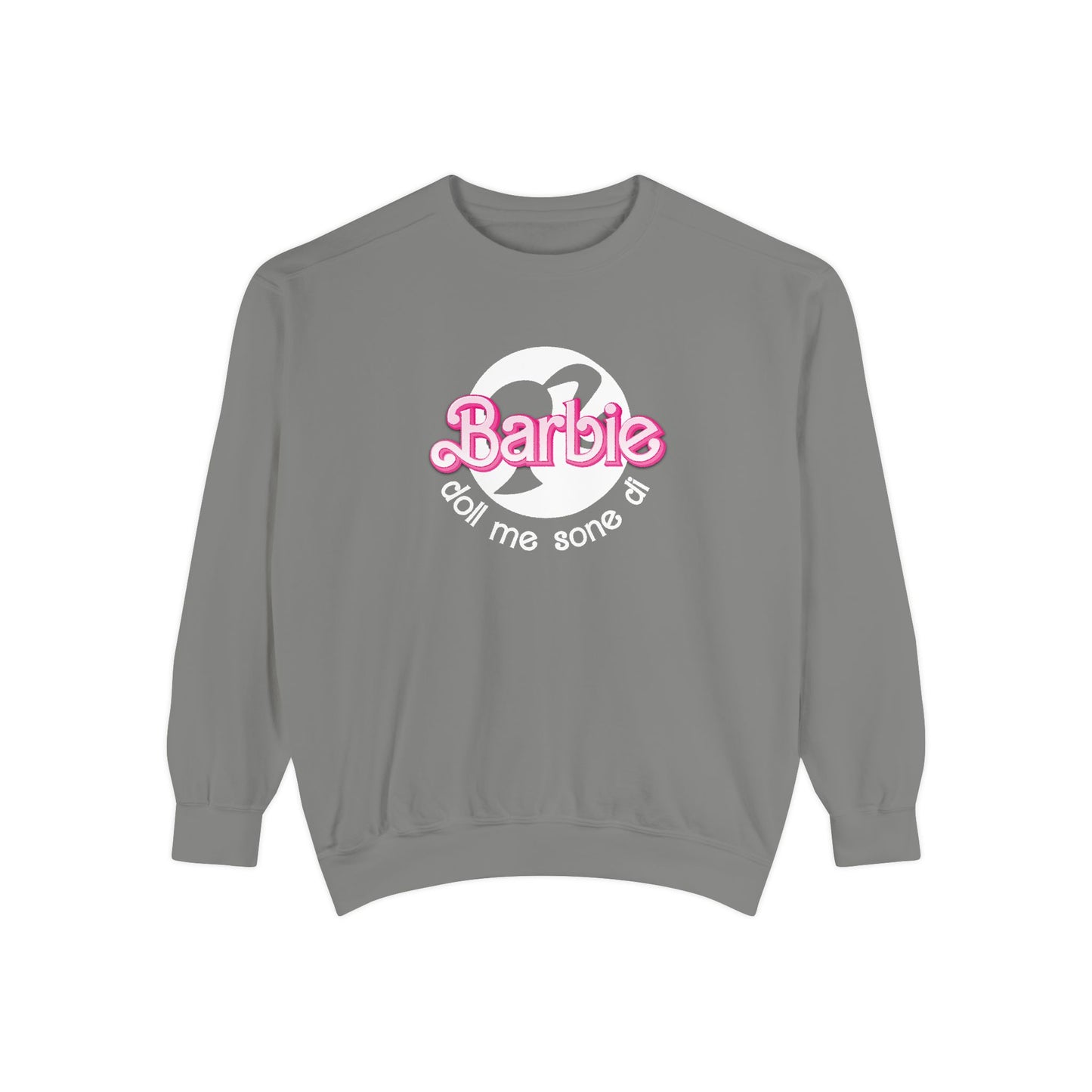 Barbie Doll Garment-Dyed Sweatshirt