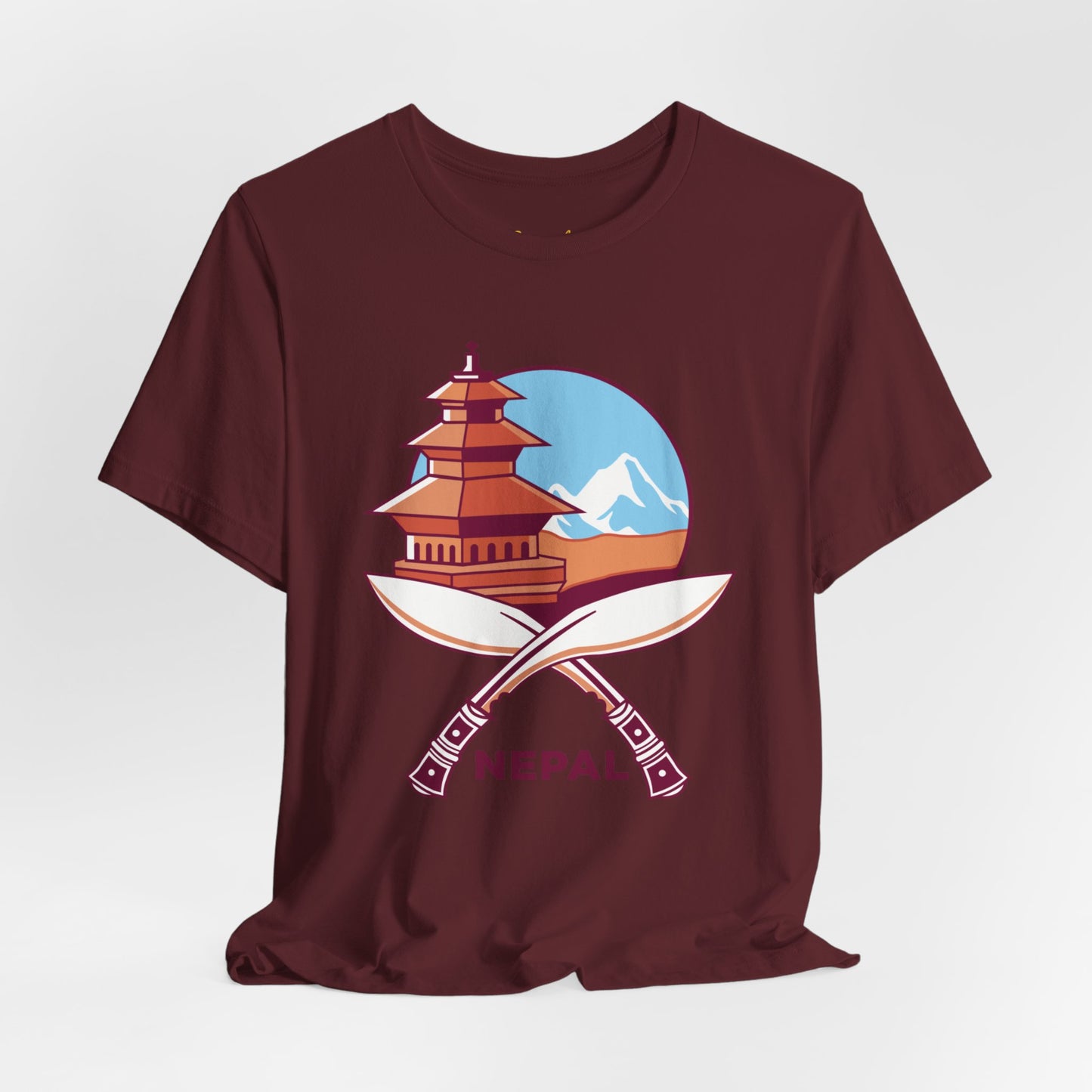 Nepal Graphic T-shirt - Currycature ๐บ๐ธ