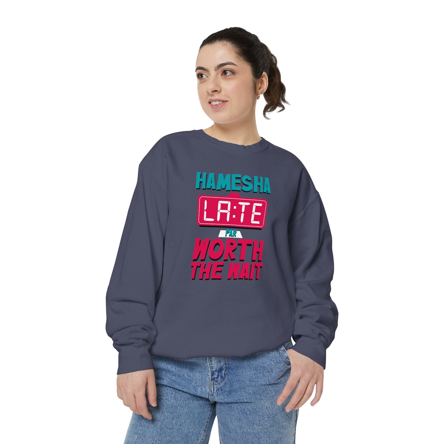 Hamesha Late Garment-Dyed Sweatshirt