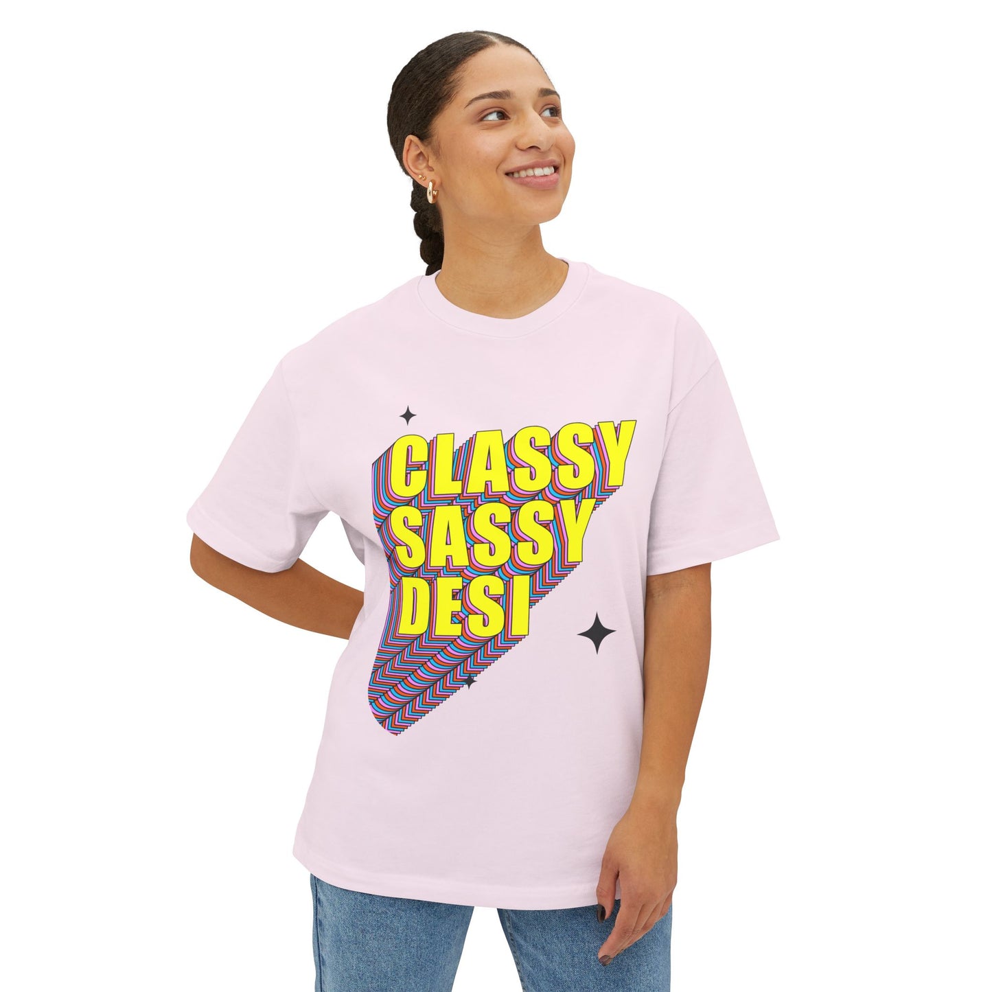 Classy Sassy Desi Oversized Tee