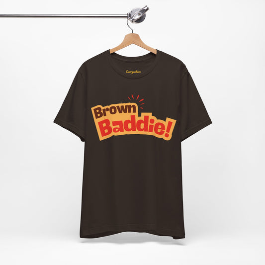 Brown Baddie Graphic T-shirt