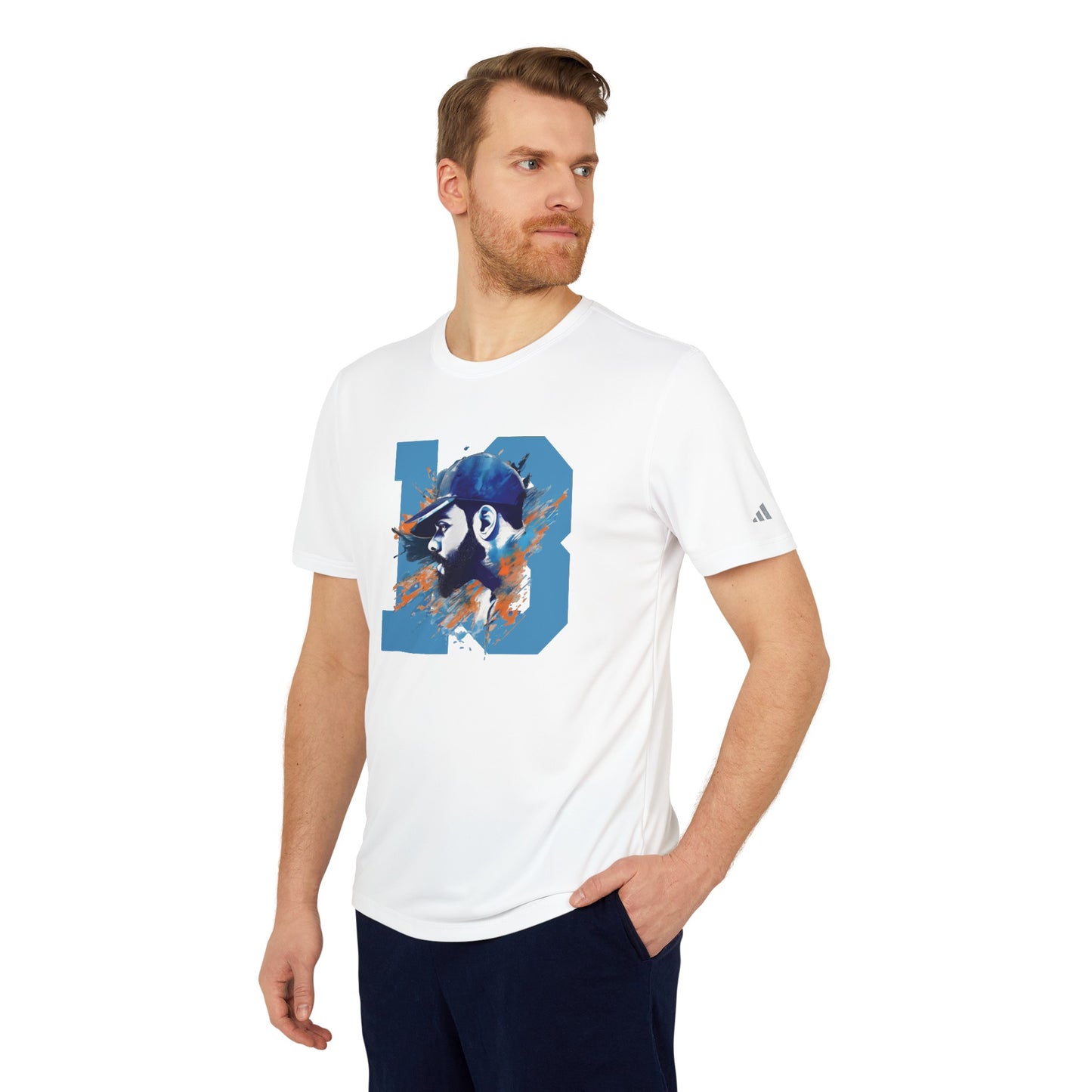 Kohli 18 adidas® Unisex Sport T-shirt - Currycature 🇺🇸