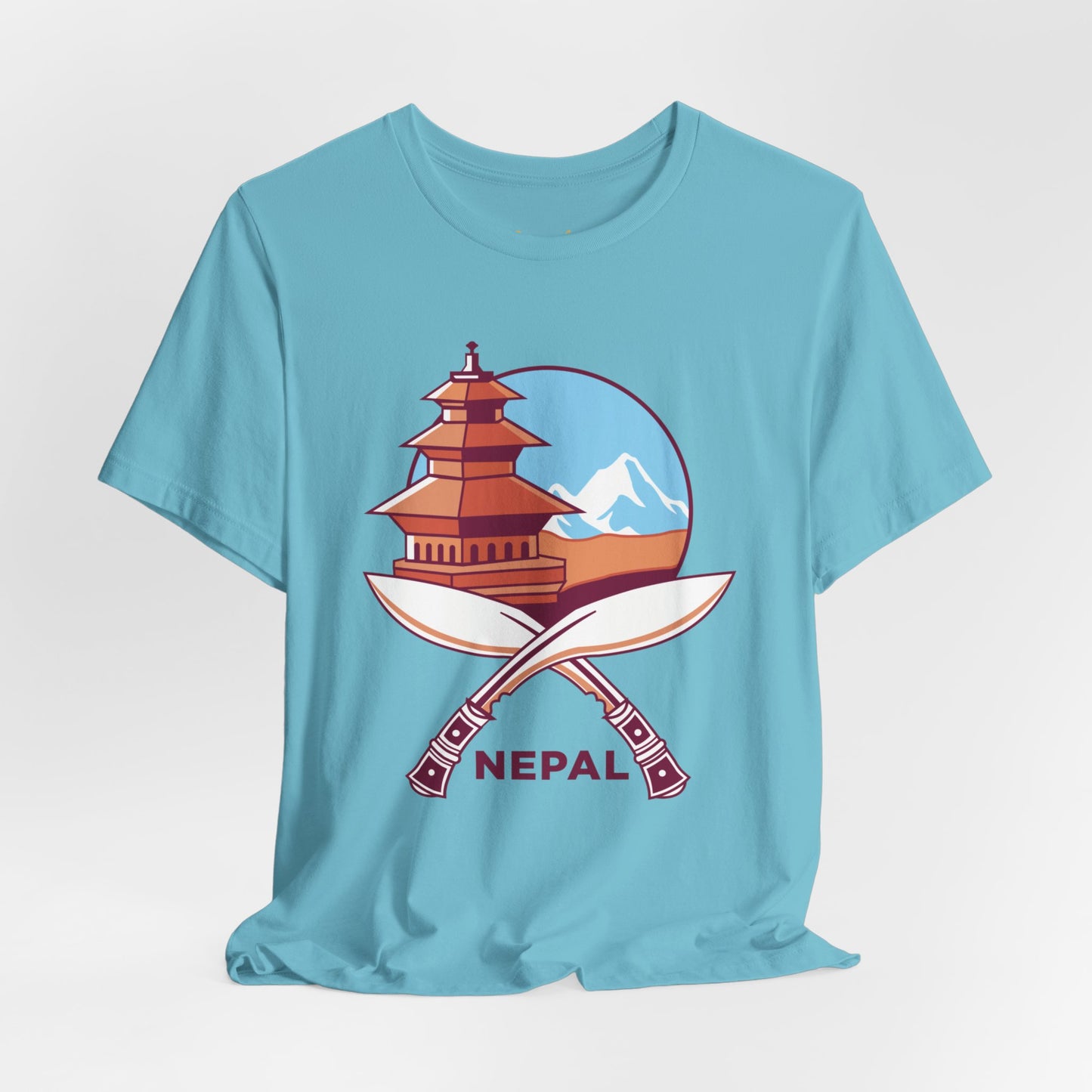 Nepal Graphic T-shirt - Currycature ๐บ๐ธ