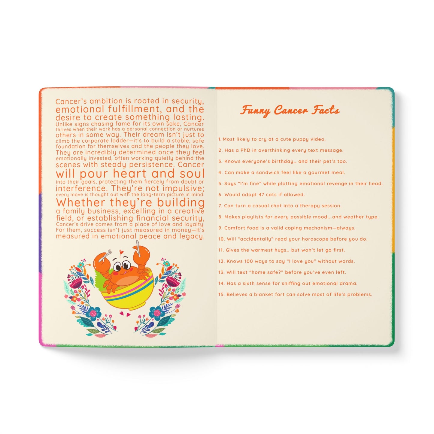 CANCER Softcover Journal