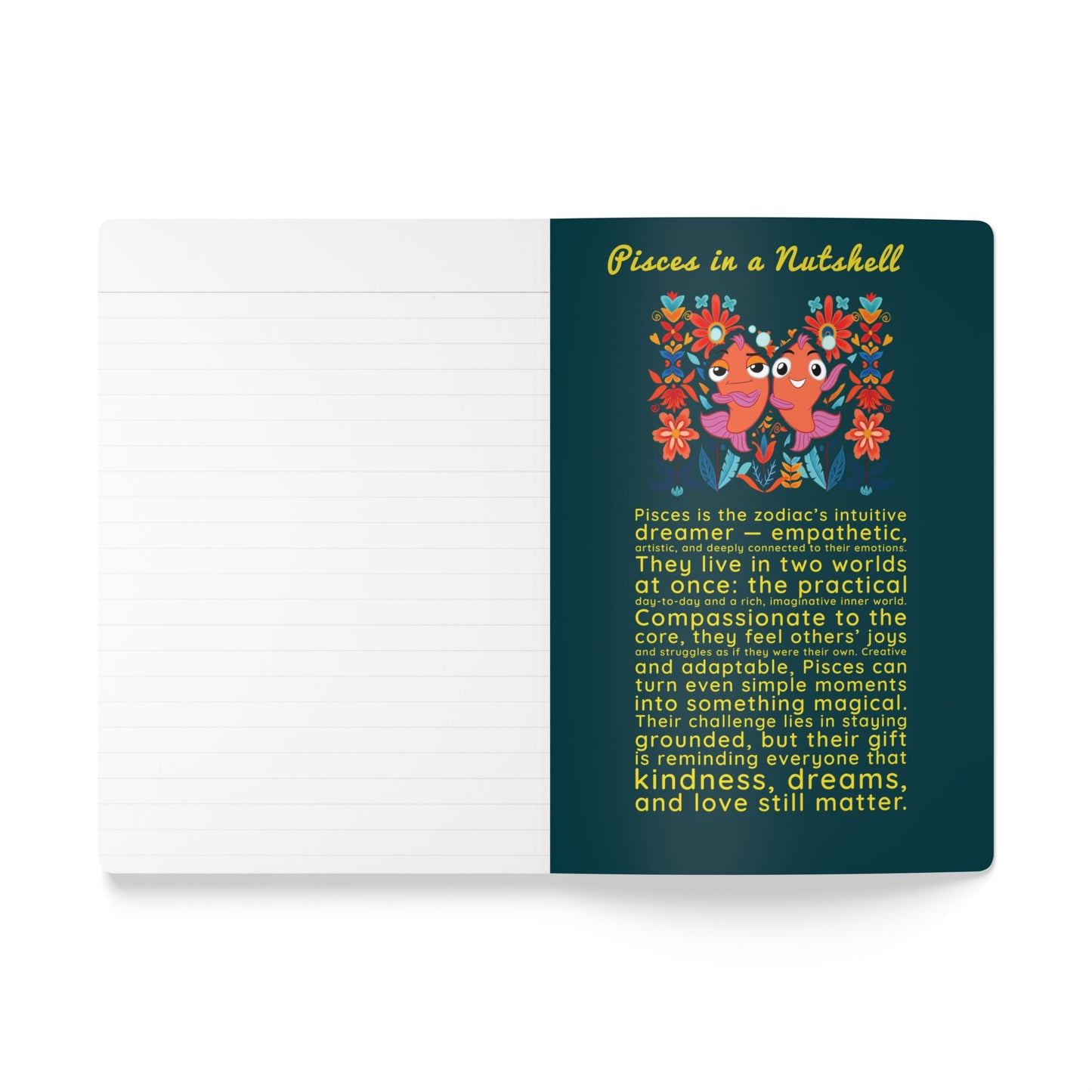 PISCES Softcover Journal