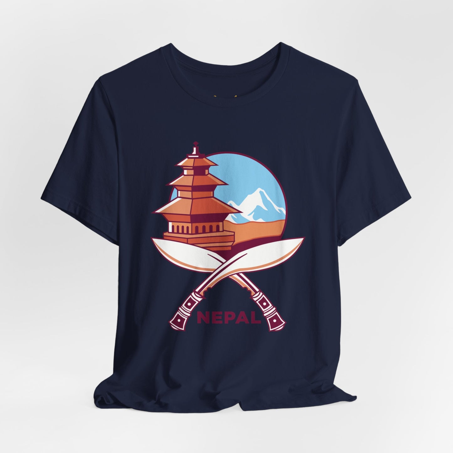 Nepal Graphic T-shirt - Currycature ๐บ๐ธ