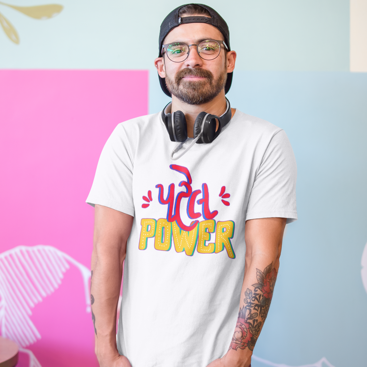 Patel Power Graphic T-shirt