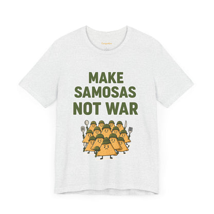 Make Samosas Not War Graphic T-shirt