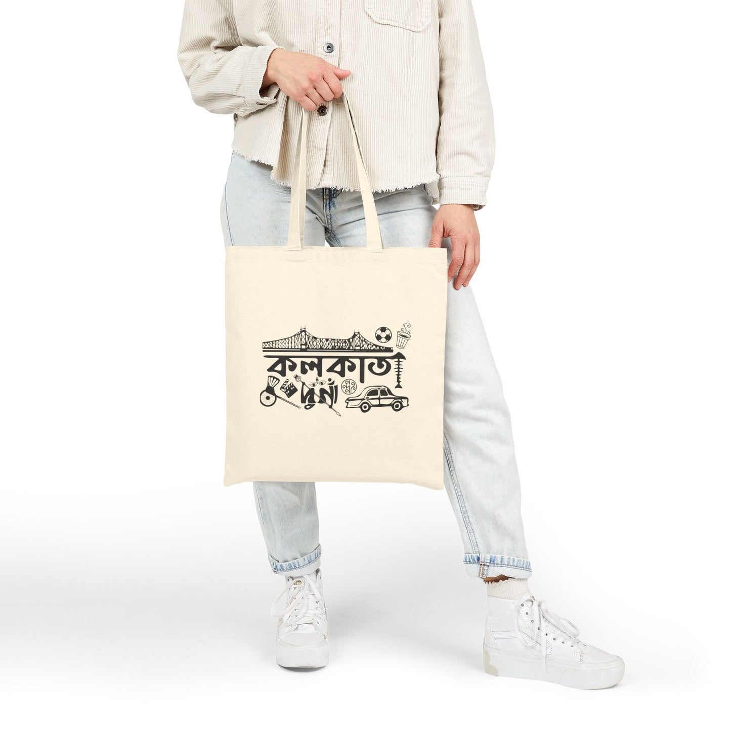 Kolkata Canvas Tote Bag