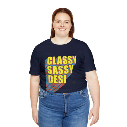 Classy Sassy Desi Graphic T-shirt