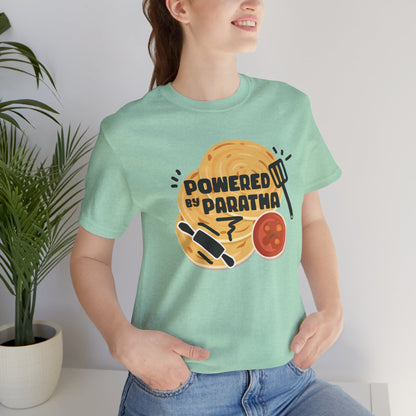 Powered by Paratha Graphic T-shirt