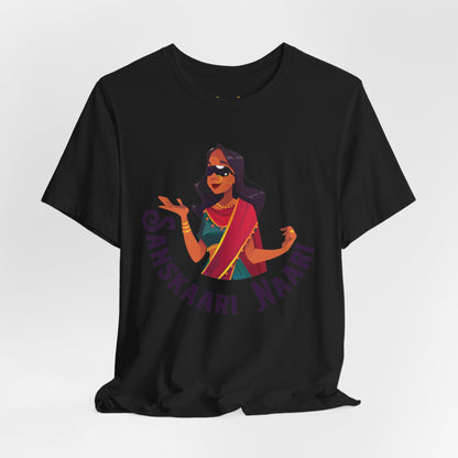 Sanskaari Naari Graphic T-shirt