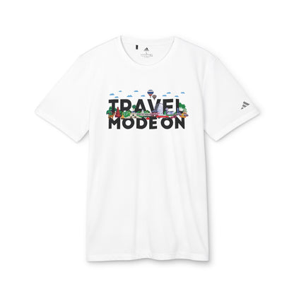 Travel Mode On adidas® Unisex Sport T-shirt